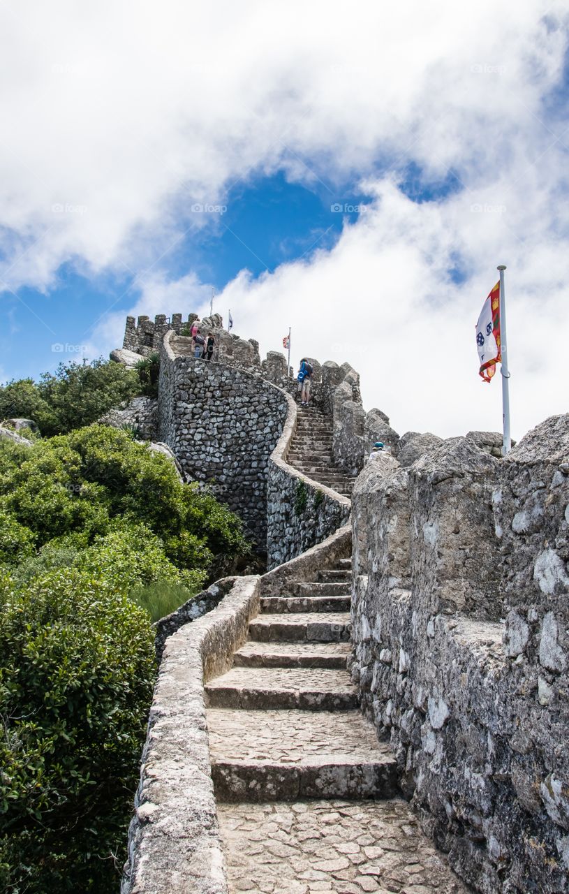 Castelo dos Mouros, Sintra, Portugal