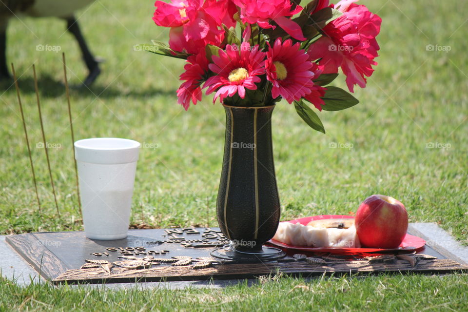 Meal at the Cemetery 