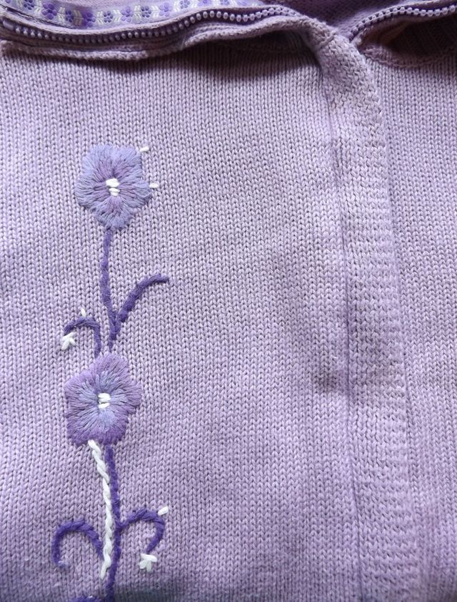 Purple sweater 
