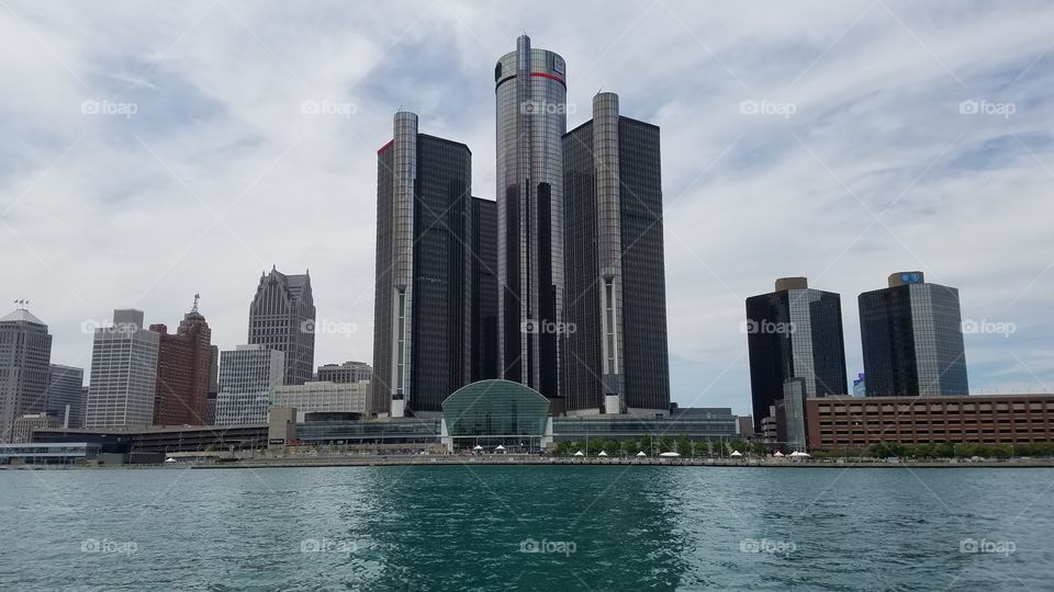 Detroit, Michigan,  River Front