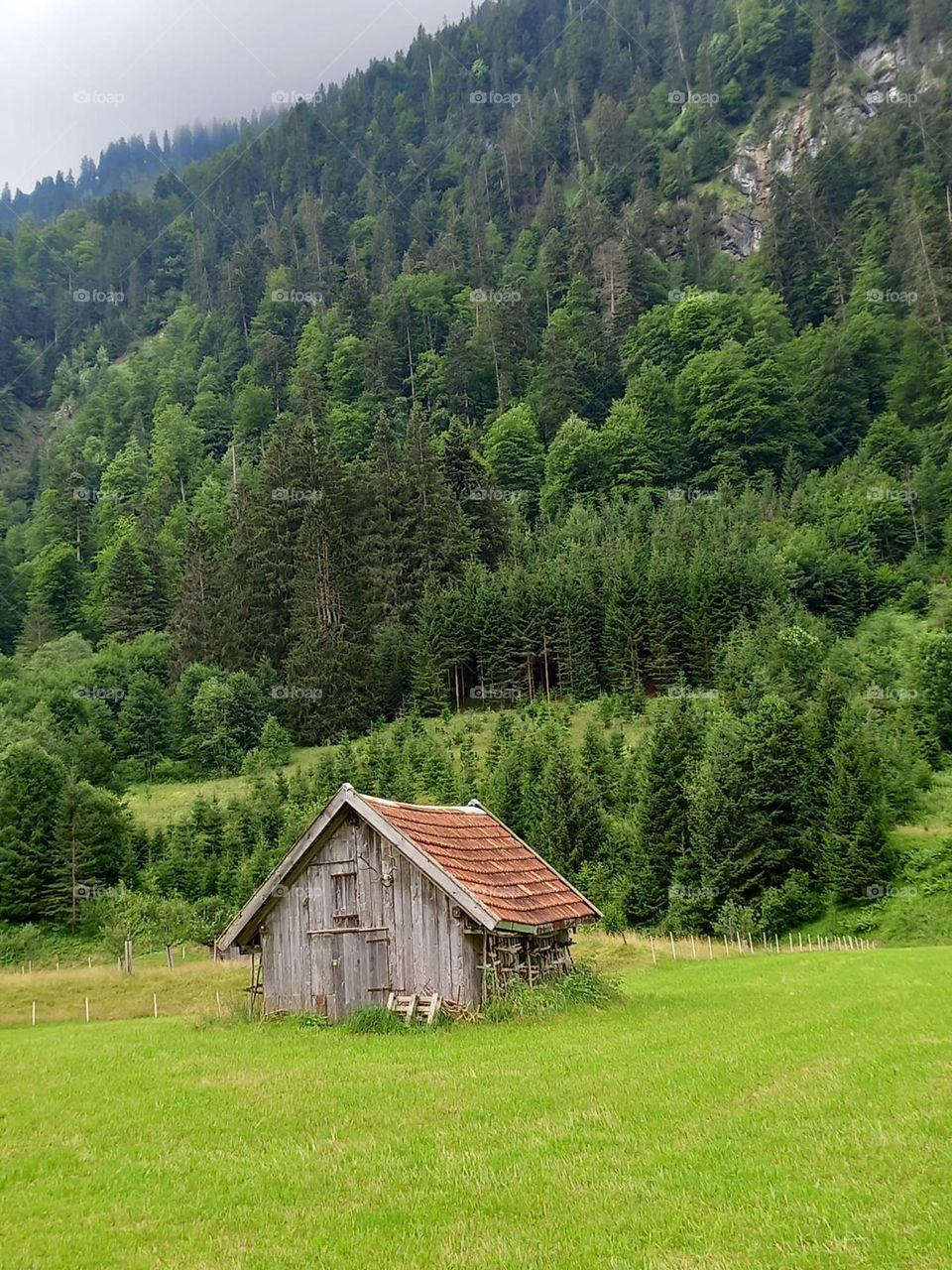 Old Shack in Bavarian Alps