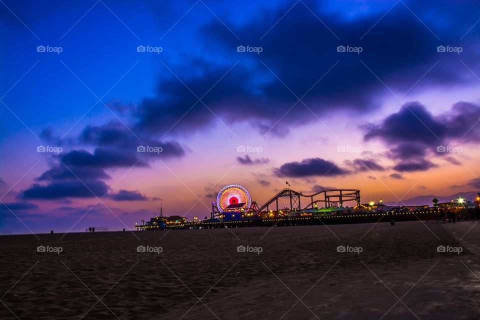 Santa Monica Sunset