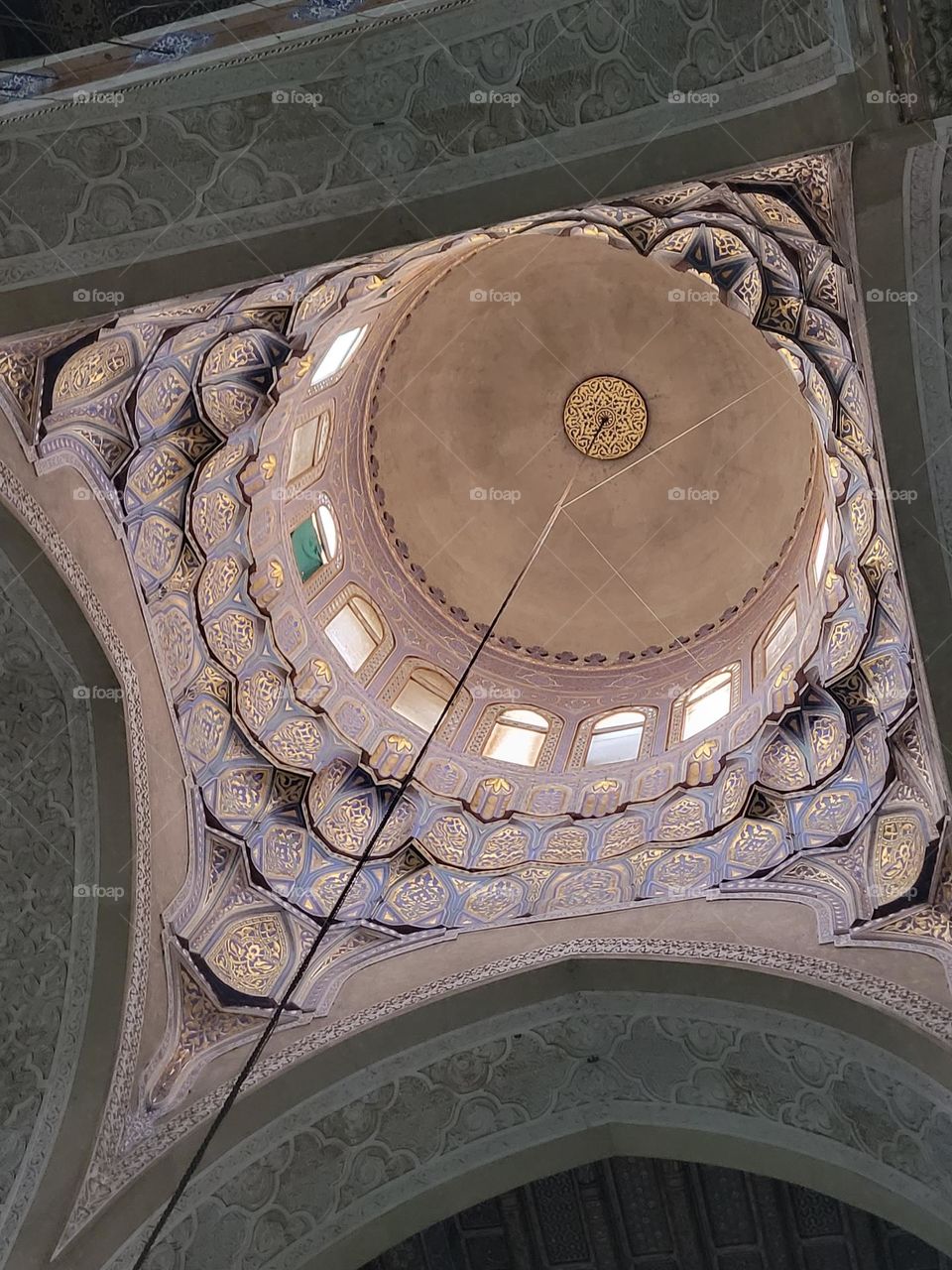 Mosque ceiling