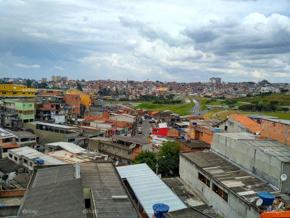 Caraca city Favela