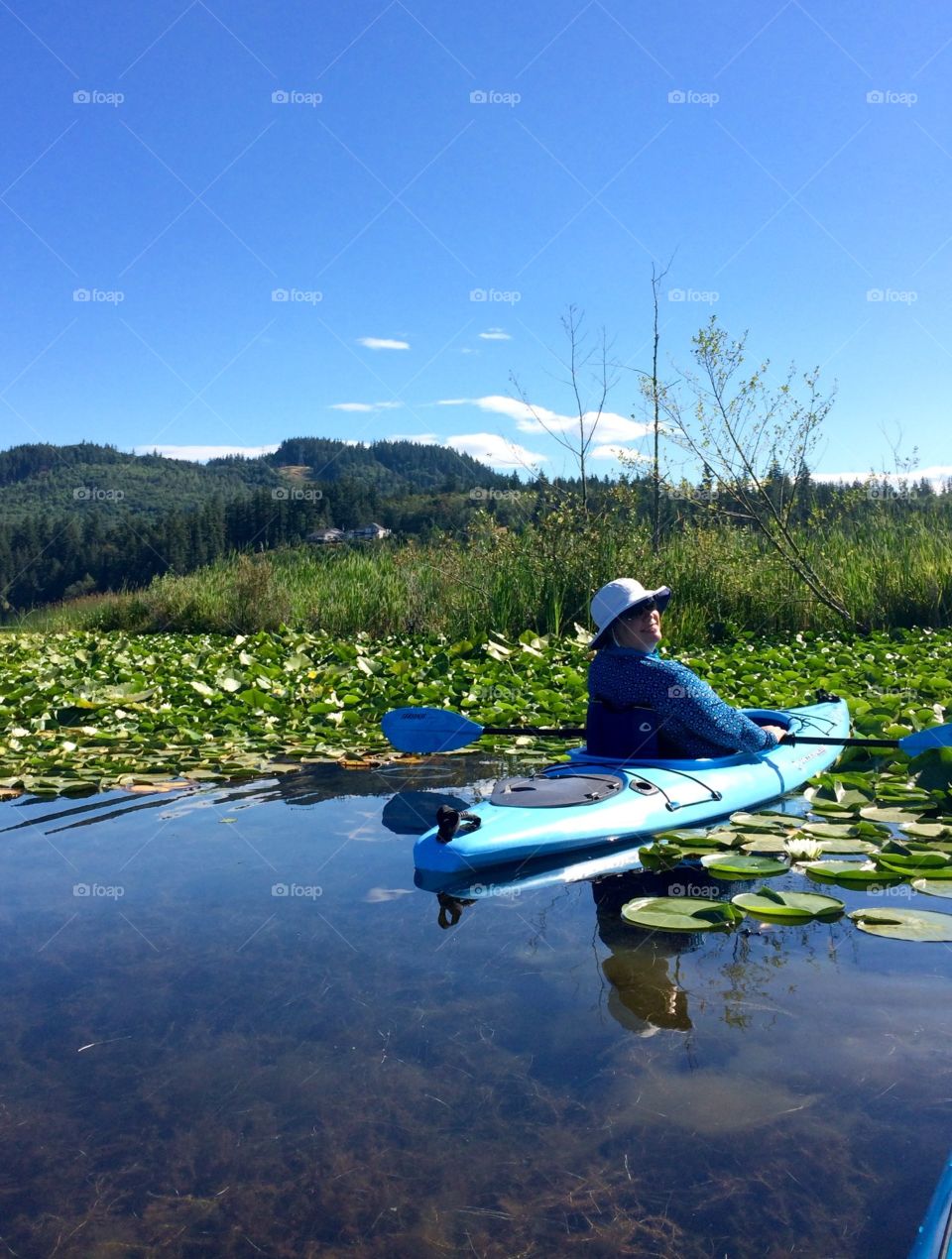 Kayaking Clear Lake