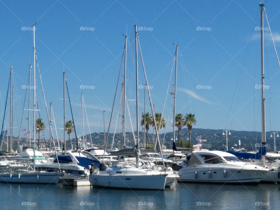 frankreich coast sailing Harbor boat yacht