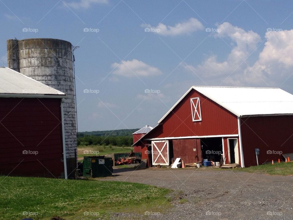 Barn farm Maryland country rural