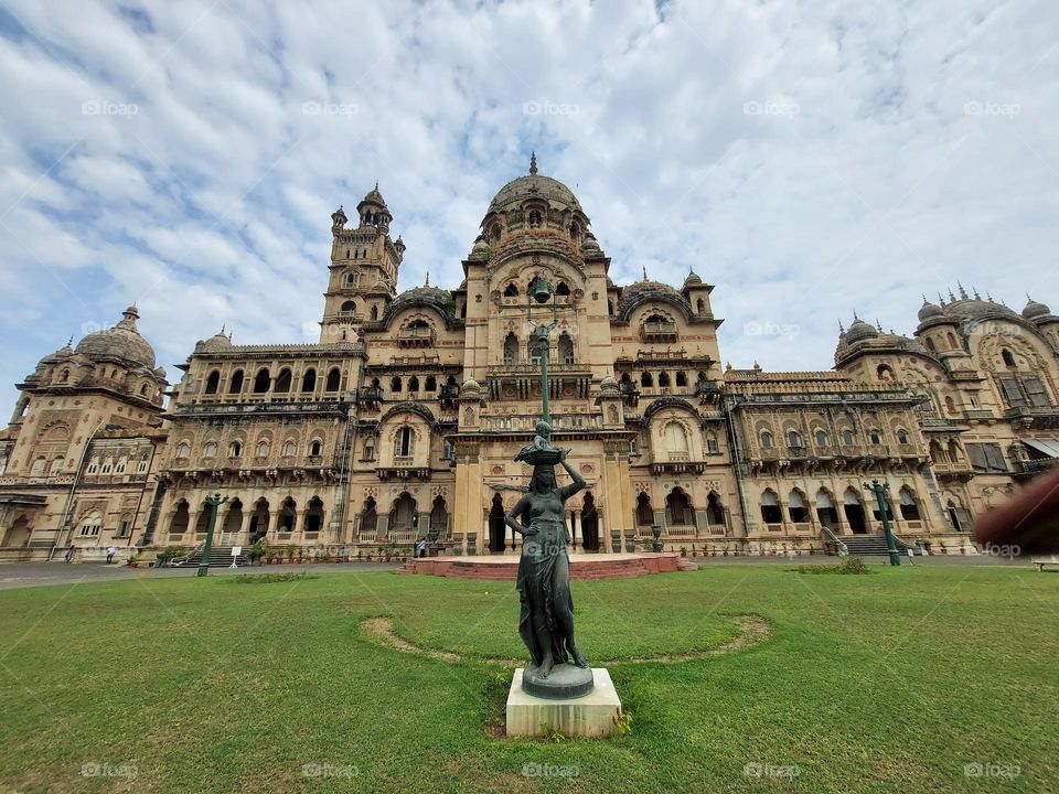 Beautiful old palace in vadodara, Gujrat, india