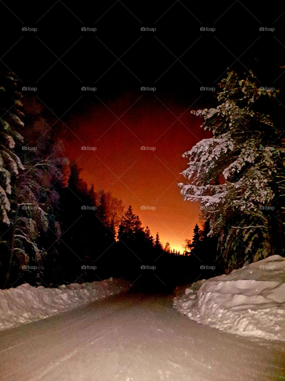 sunrise early in the morning