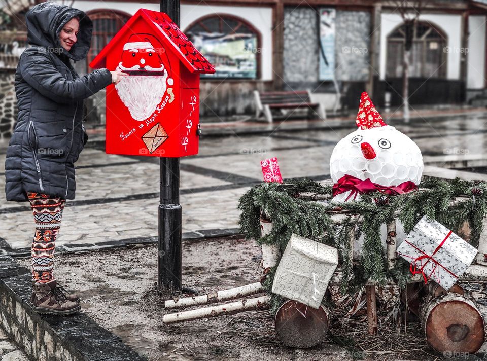 Street decorations for Christmas