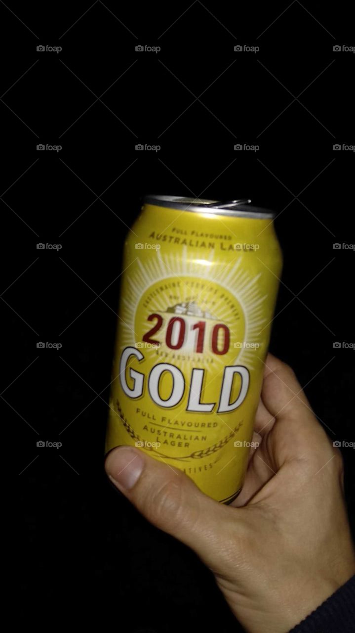 Gold beer