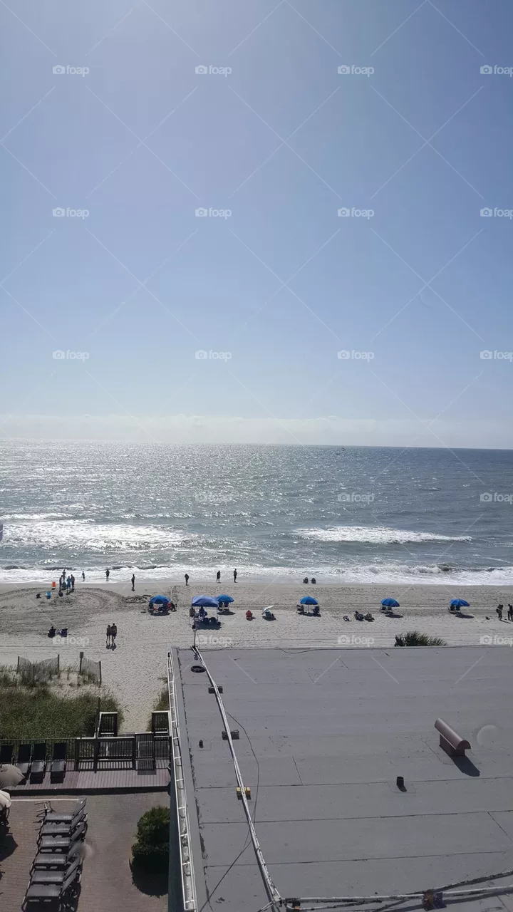 At the beach 