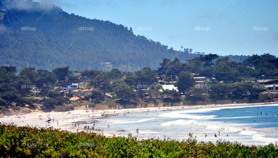 Beach at san francisco california