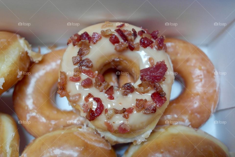 Bacon donut 