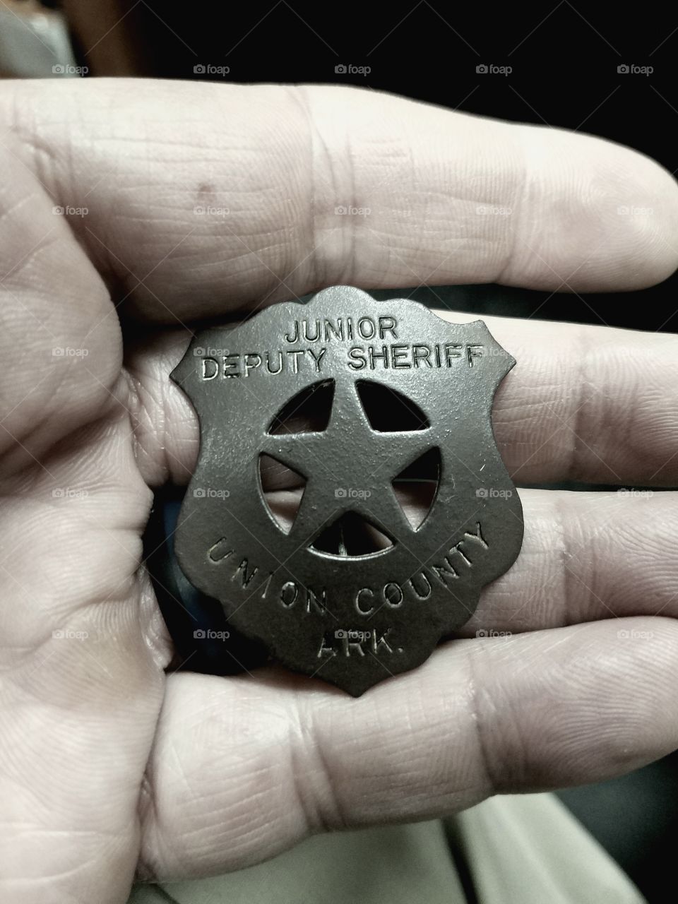 1950s school safety patrol badge