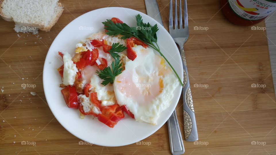 завтрак,еда,яйца