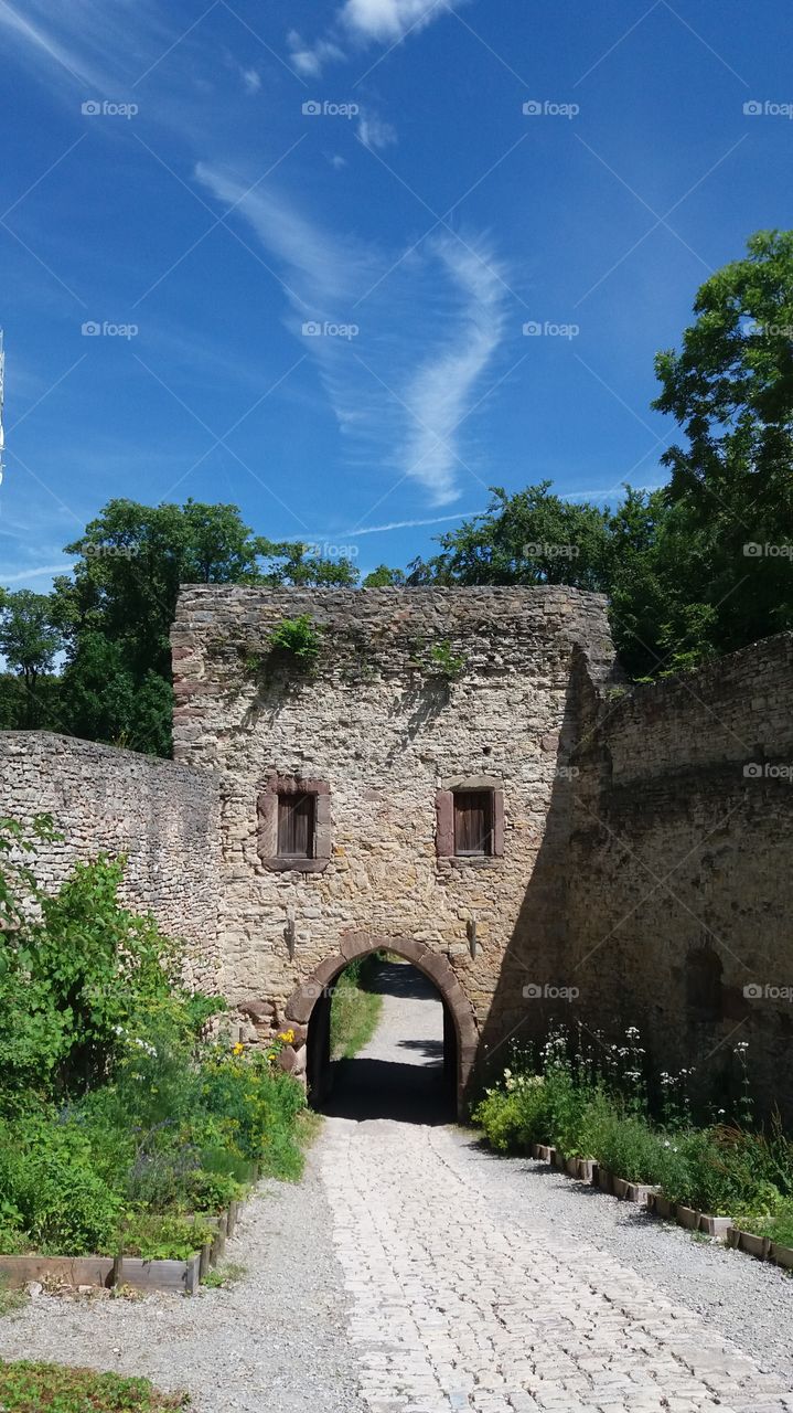 passage through castle