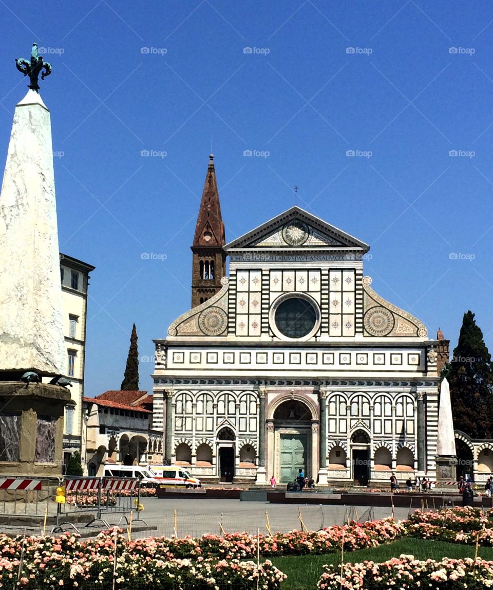 Church in Florence, Italy . Church in Florence, Italy. 
