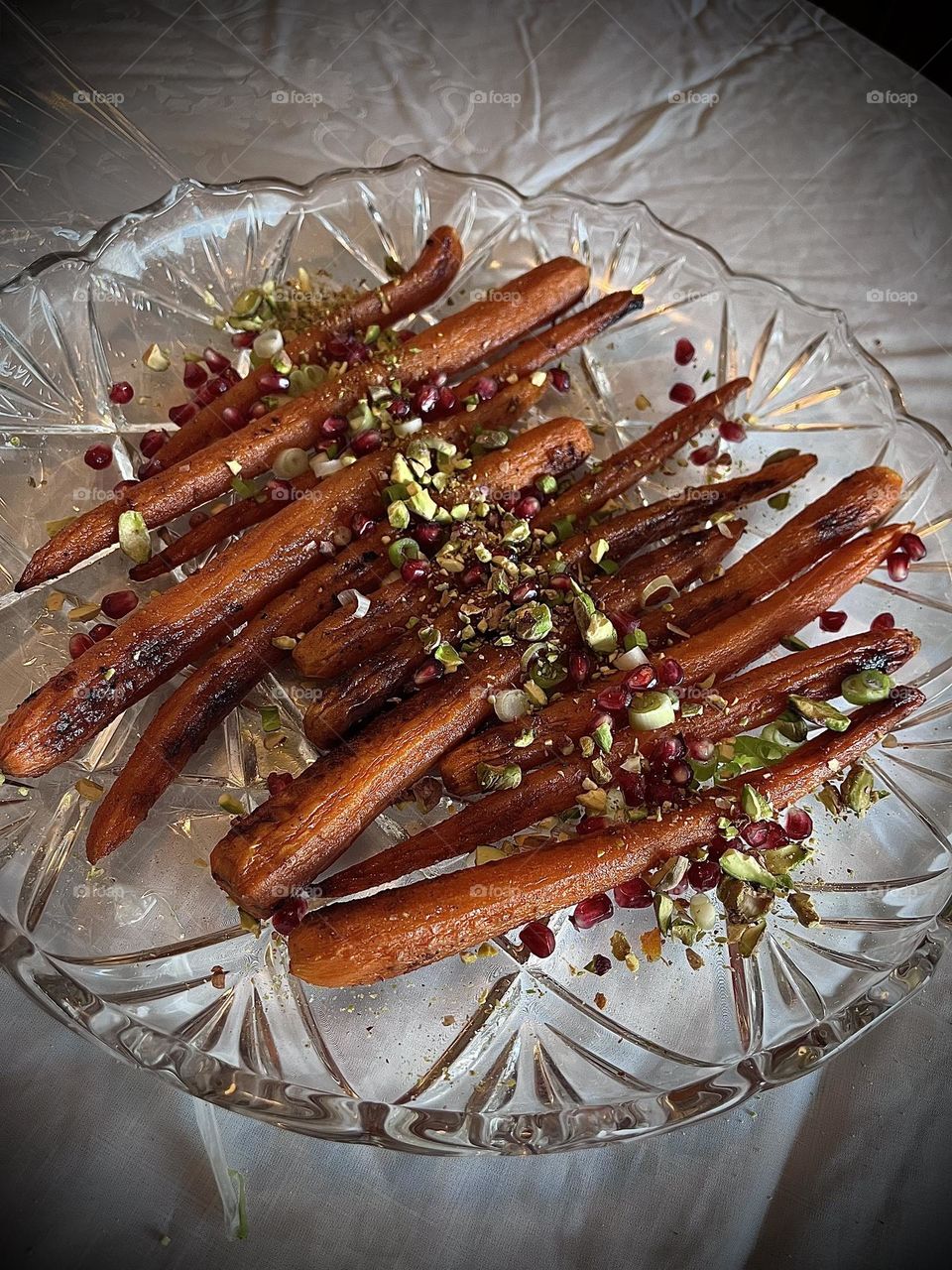 Homemade holiday carrot dish 