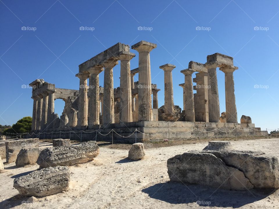 Greek temple 