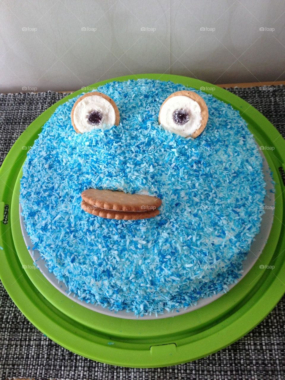 sweden cake blue karlskrona by malinryke