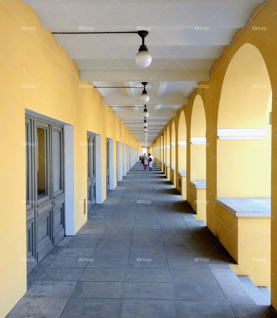 Gray and yellow 💛🤍 Architecture 🤍💛 Perspective 💛🤍