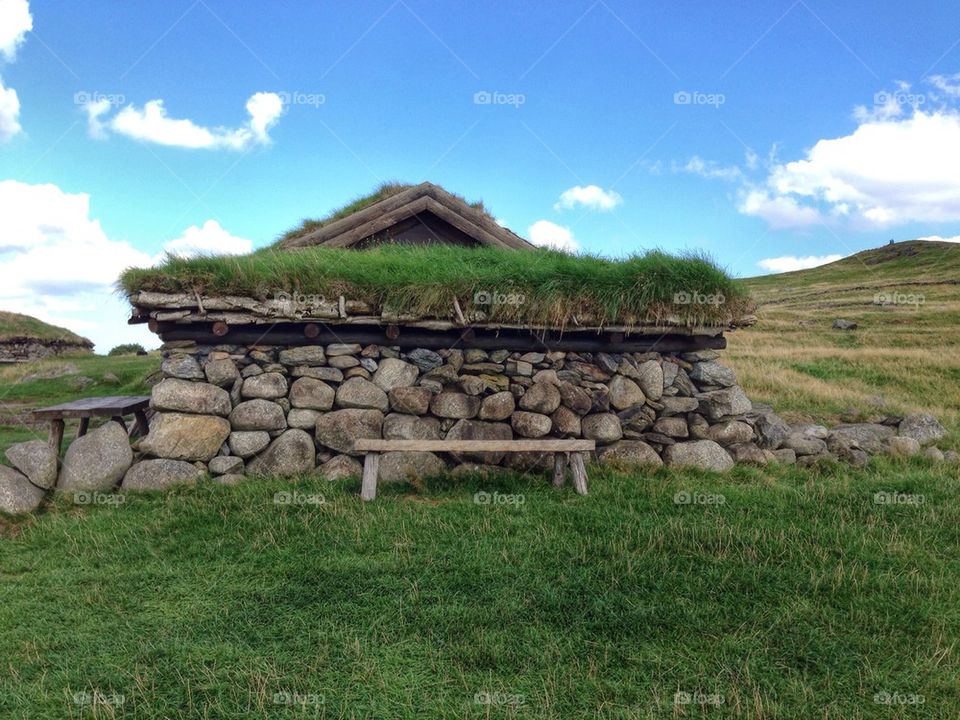Iron age house in Stavanger, Norway