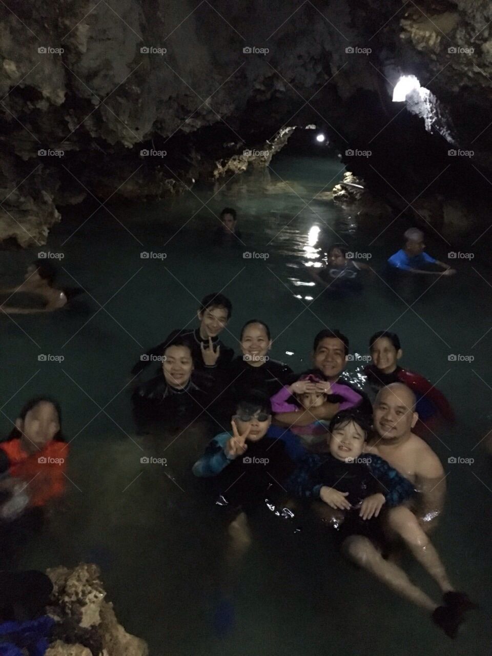 underground water inside the cave