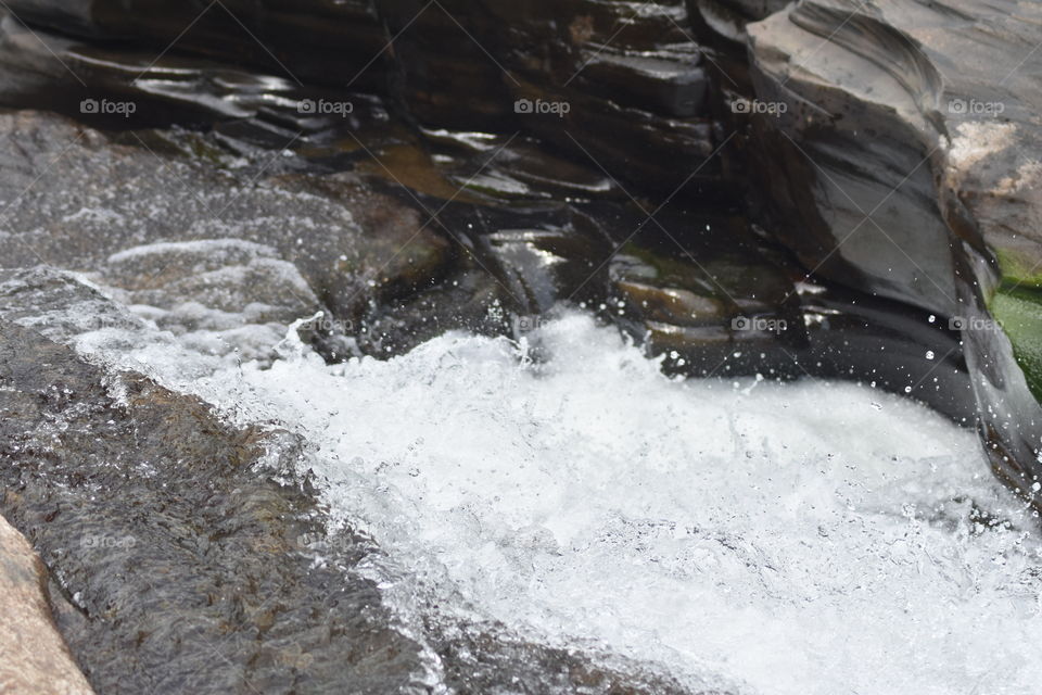 On top of a Waterfall