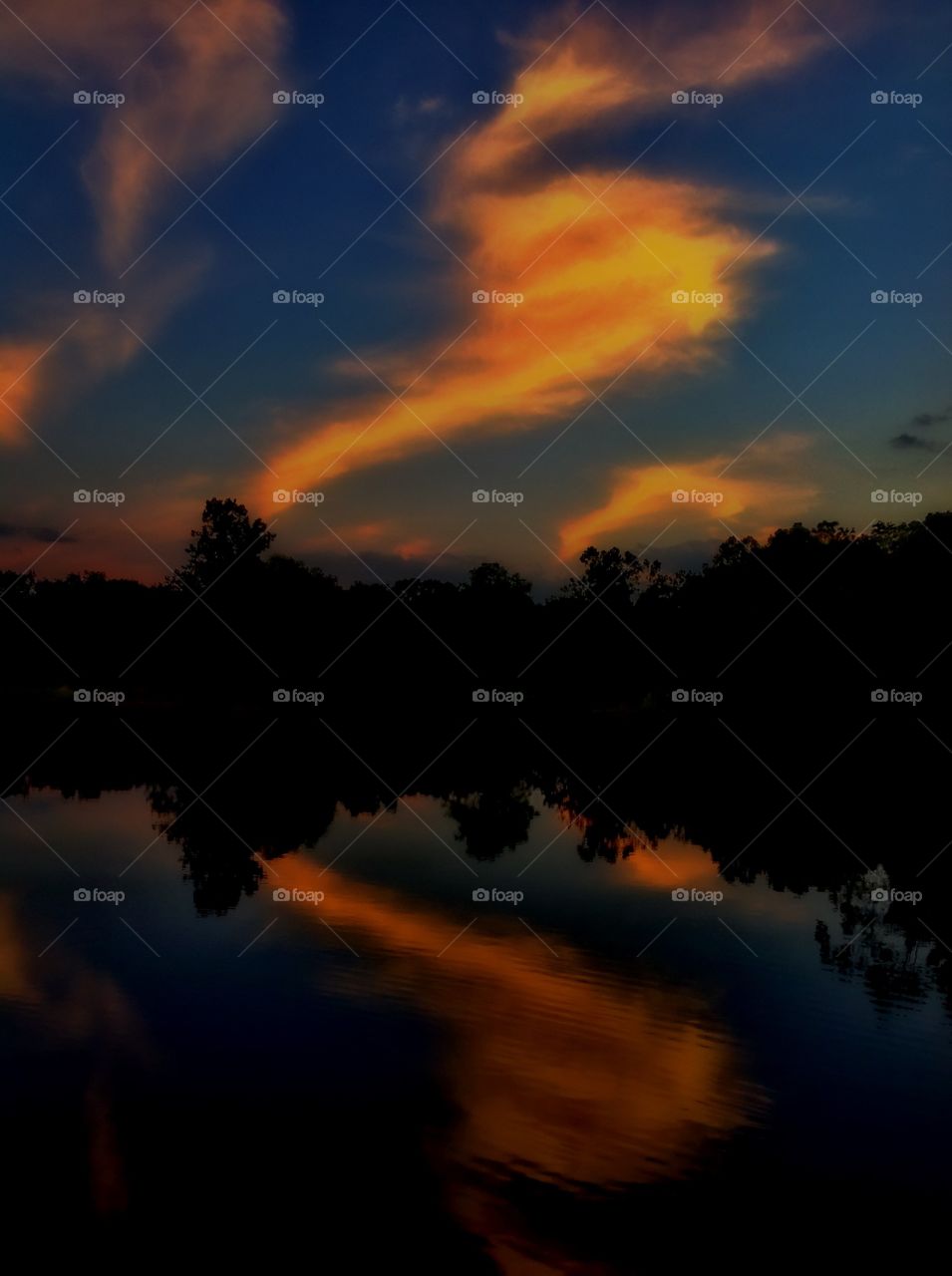 Sunset reflection....