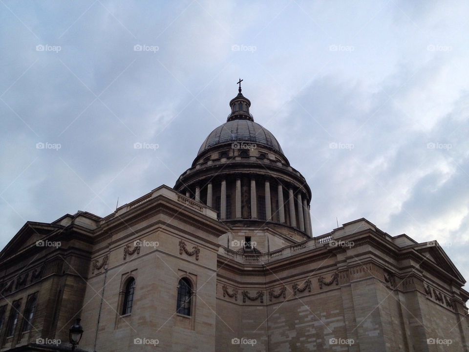 france paris monument pantheon by richardpt
