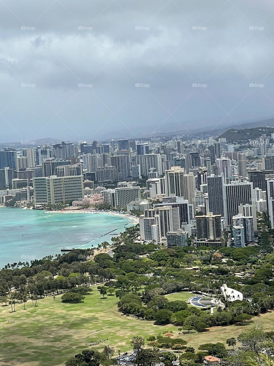 Honolulu Skyline 