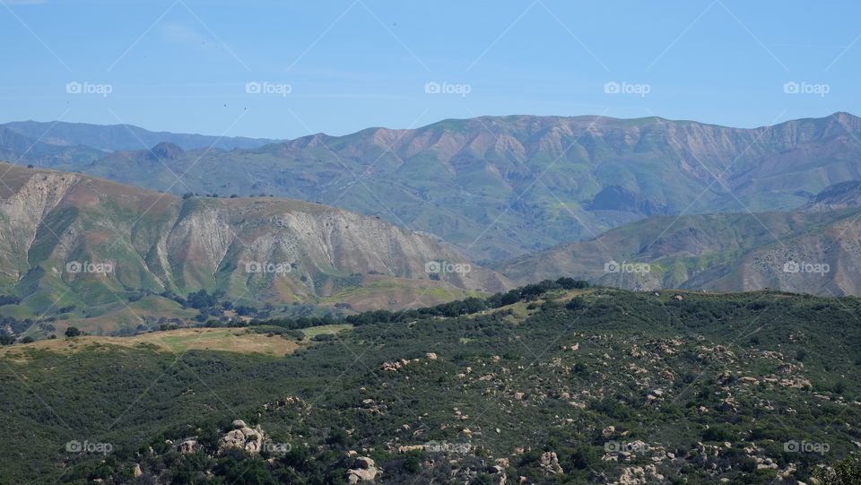 Hills in Southern California