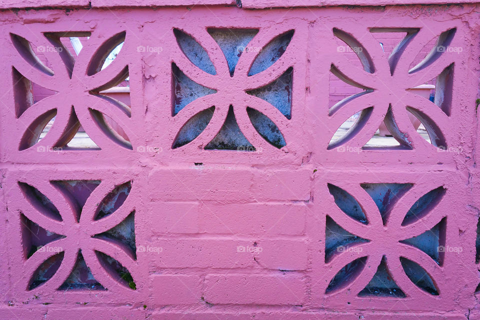 Close-up of floral design