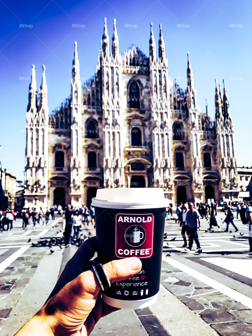 Coffee in Milan 