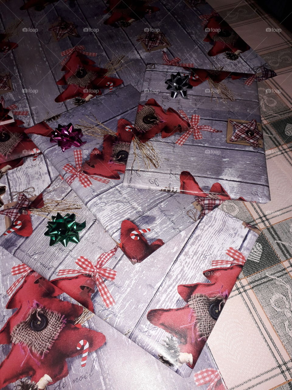 my Christmas packets