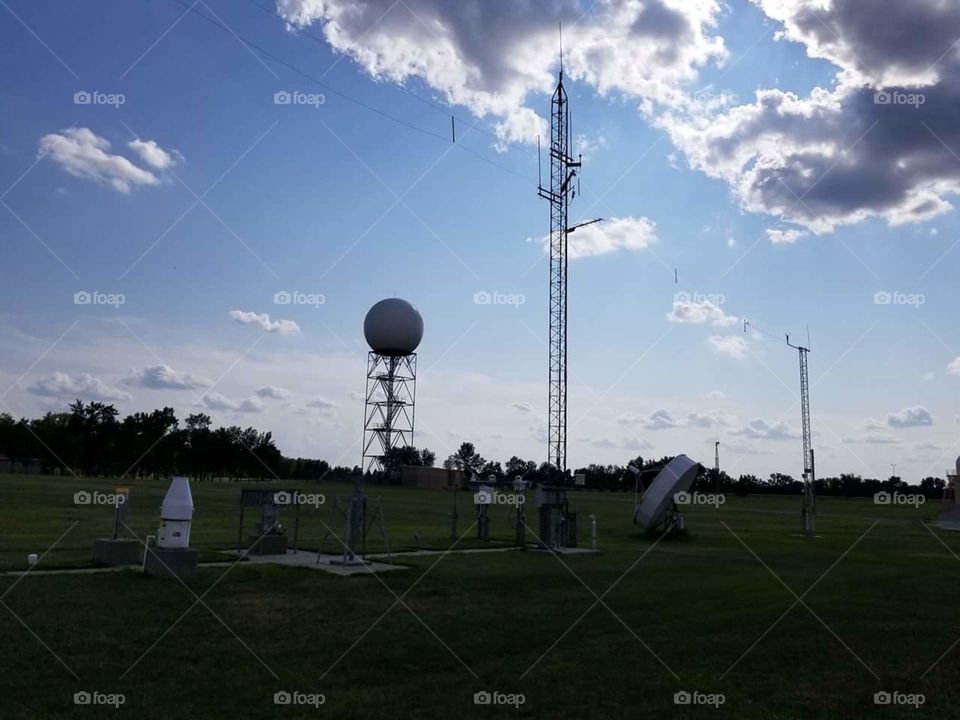 national weather service antennas and weather radar