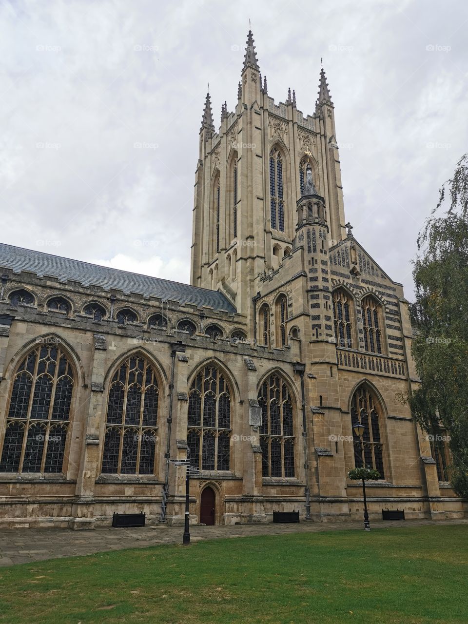 Bury St Edmunds Cathedral, Suffolk, United Kingdom