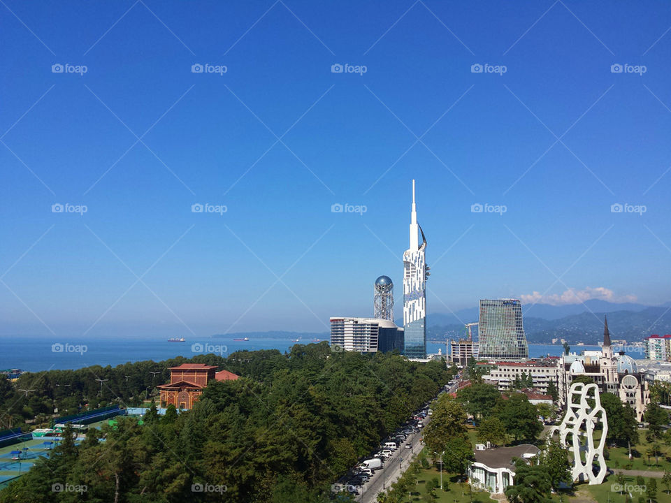 Batumi skyline