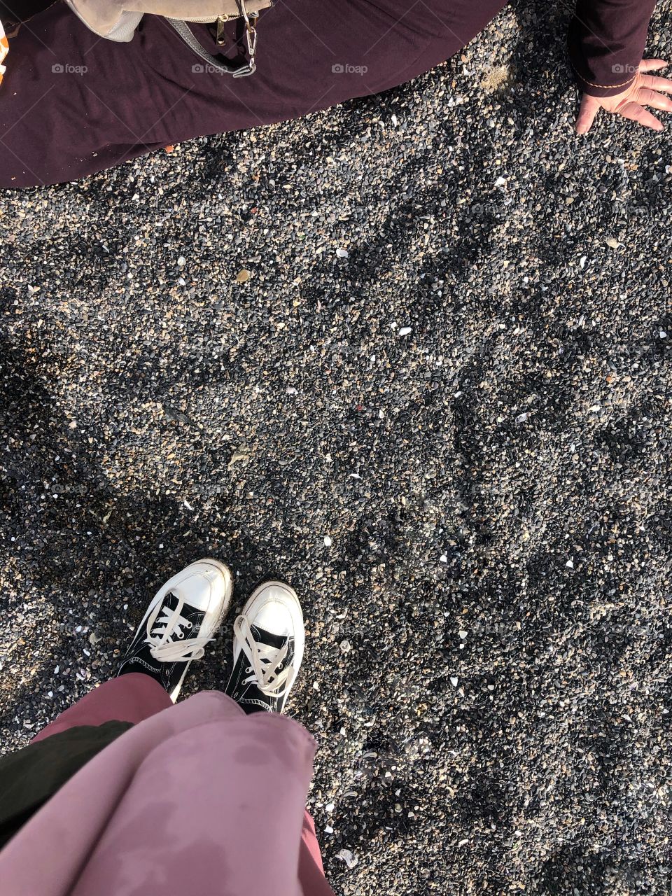 Just walking with my family 