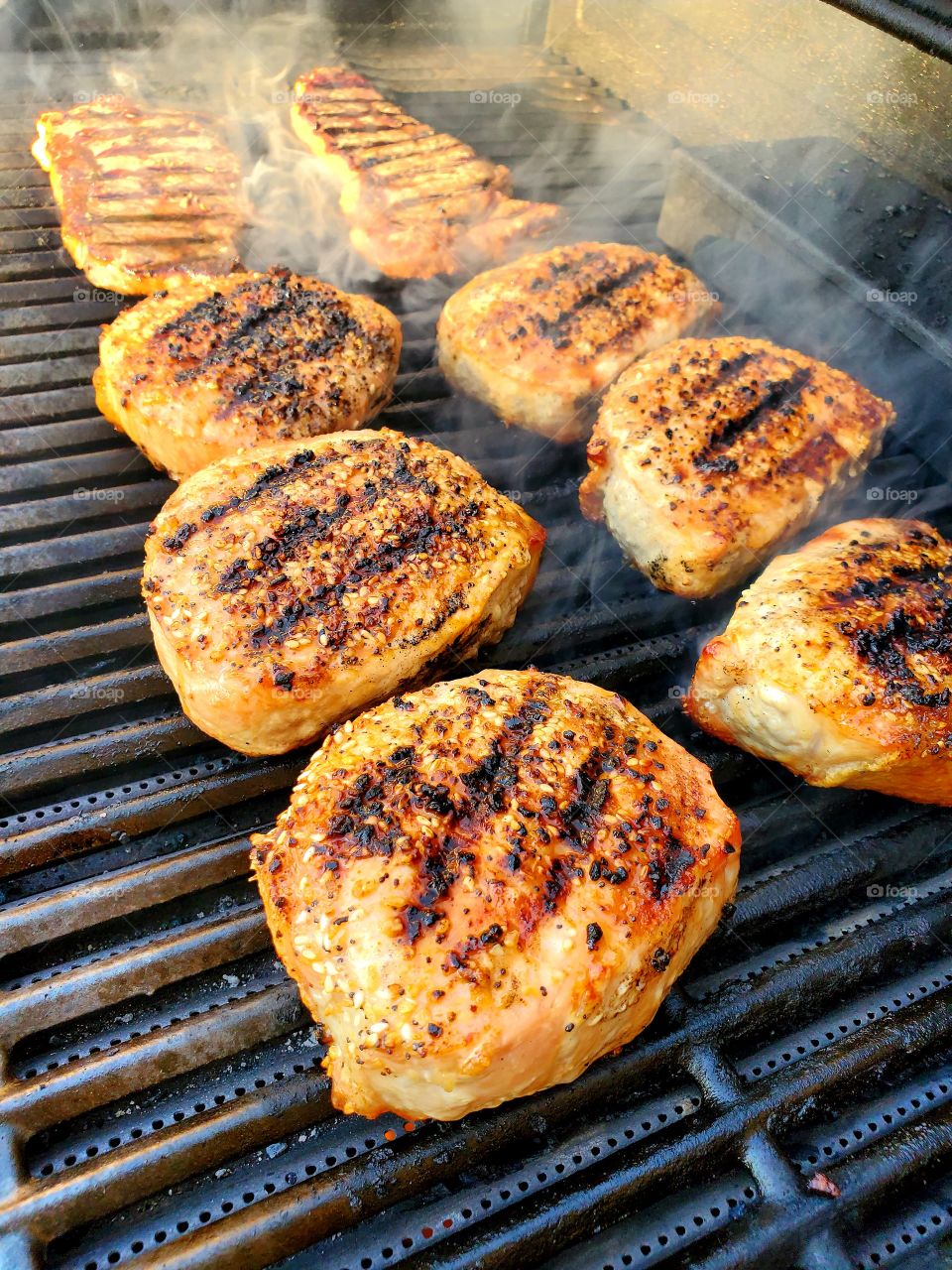 Assorted meat grilles to perfection