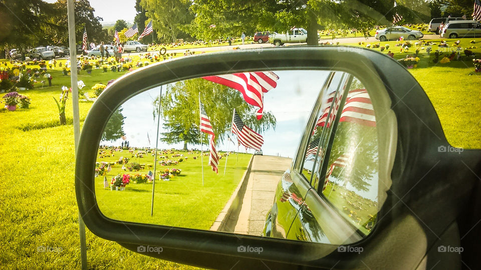 mirror reflection memorial day!
