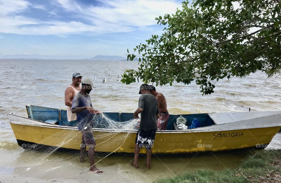Pescadores.