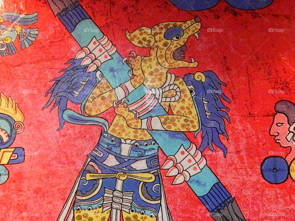 Aztec Jaguar warrior