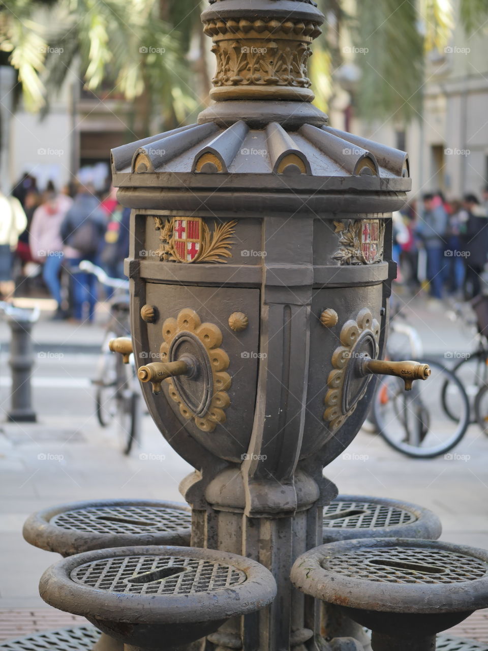 decorative fountain Barcelona