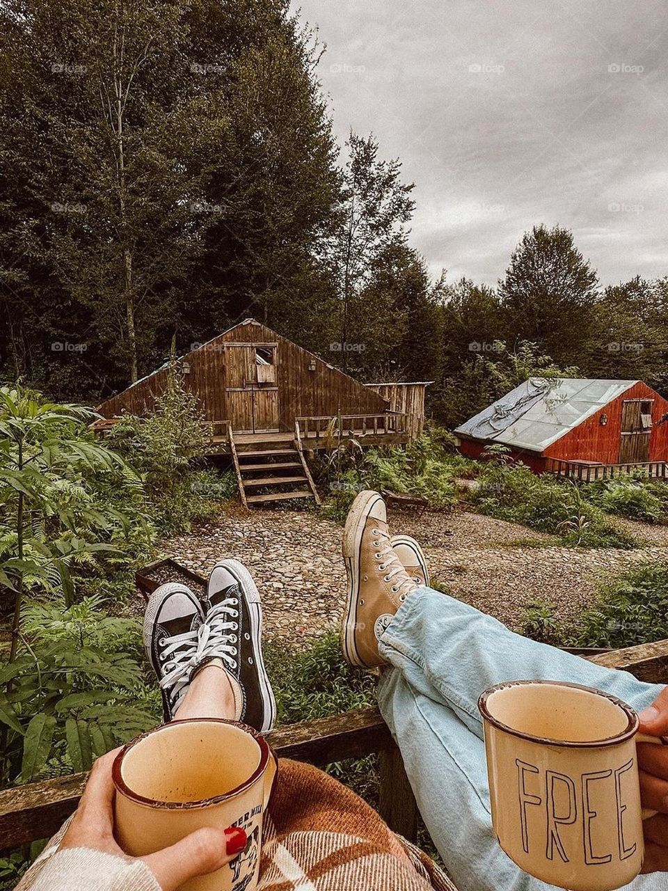 Our friendship is so deep that on some bad days we just sit together, drink coffee and understand each other without speaking and get strength from each other.