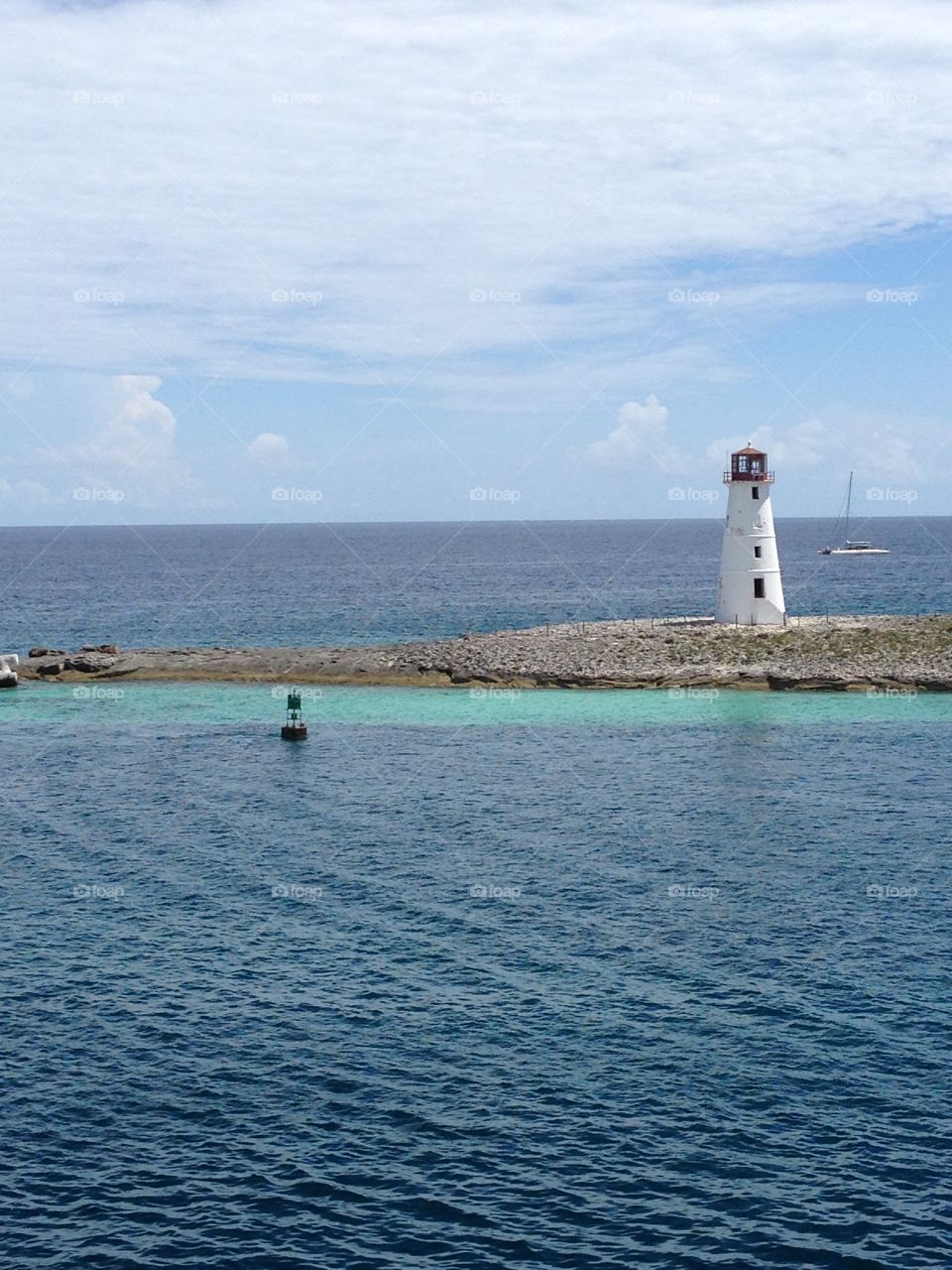 Lighthouse. Nassau, Bahamas. 