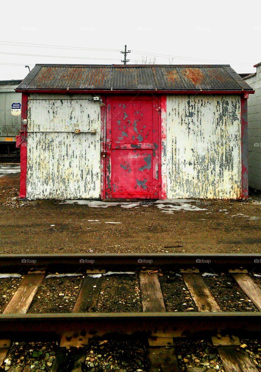 Railyard building.