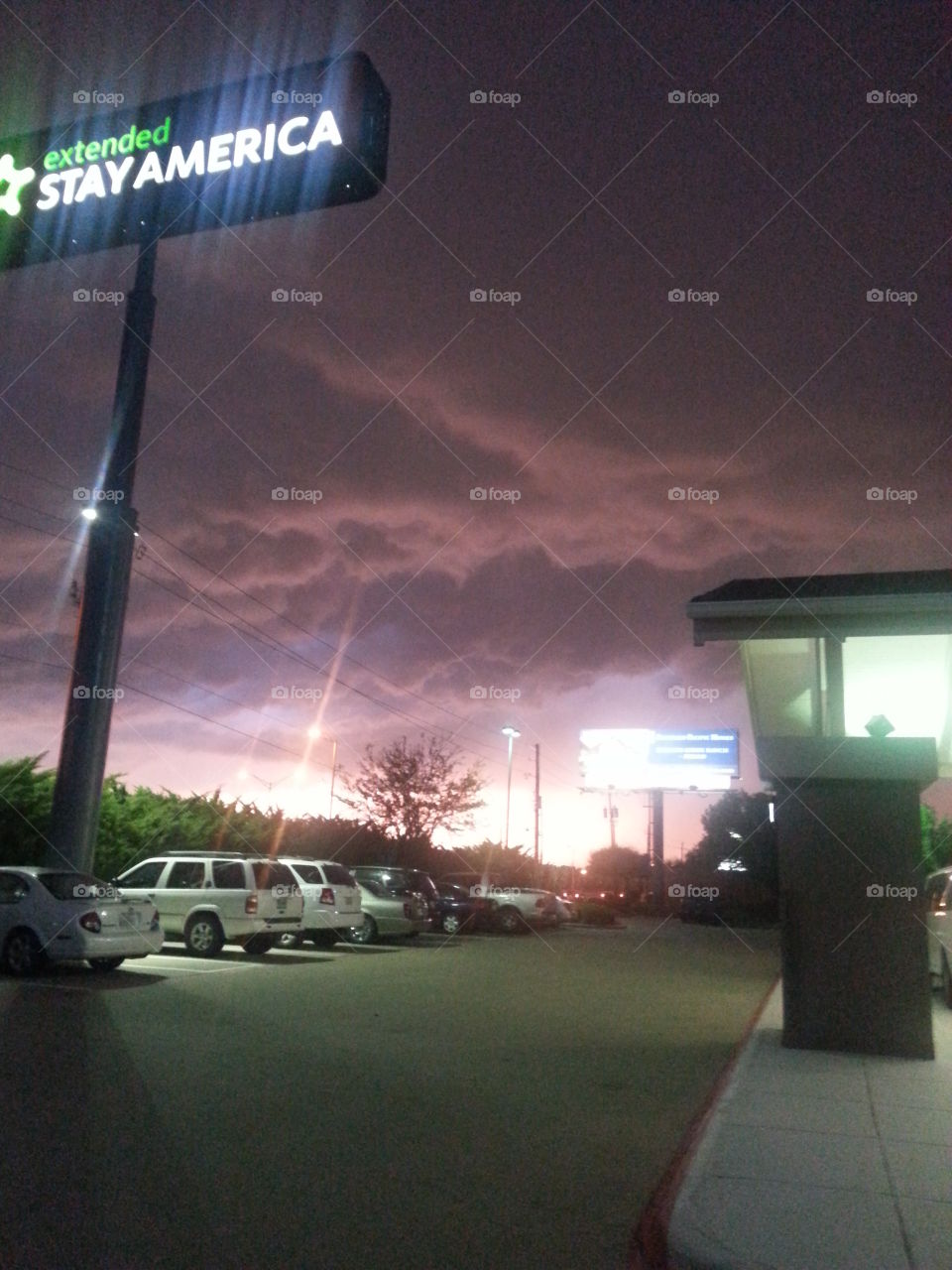 Storm. Storm in Dallas