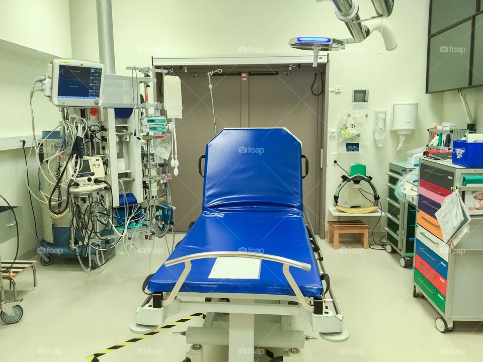 Energency room at Malmö Sweden hospital.